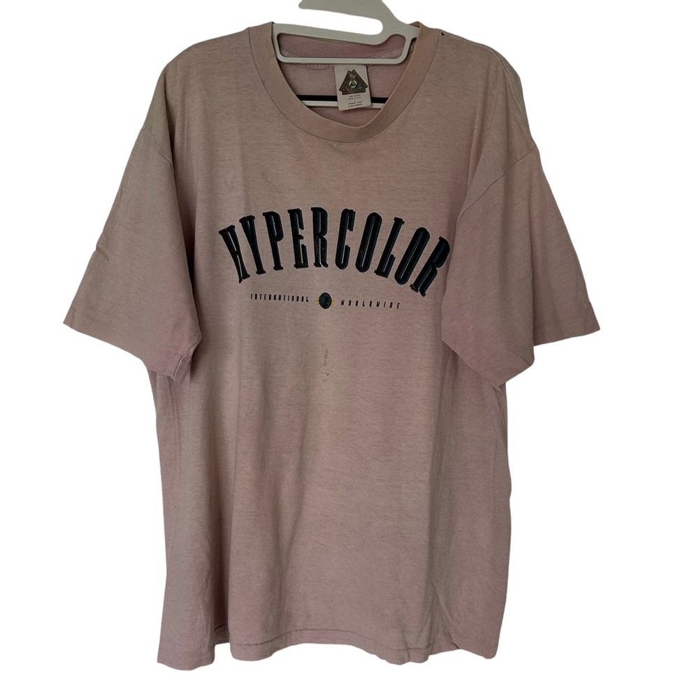 Hypercolor Men's Crewneck Short Sleeve Tee in Dusty Rose